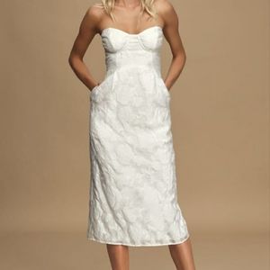 Lulus Dress Size Small white